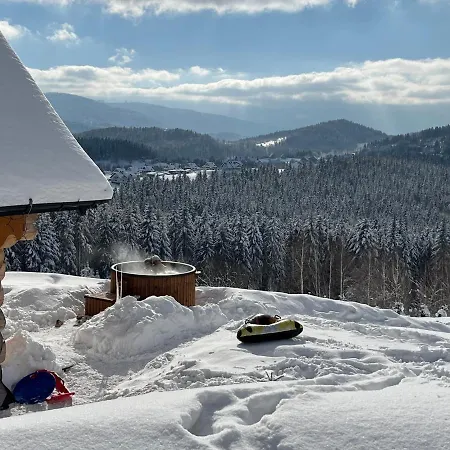 Ovis Homes I Gorąca Balia - Widok Na Góry - 8 Osób - Komfortowy Domek alpejski